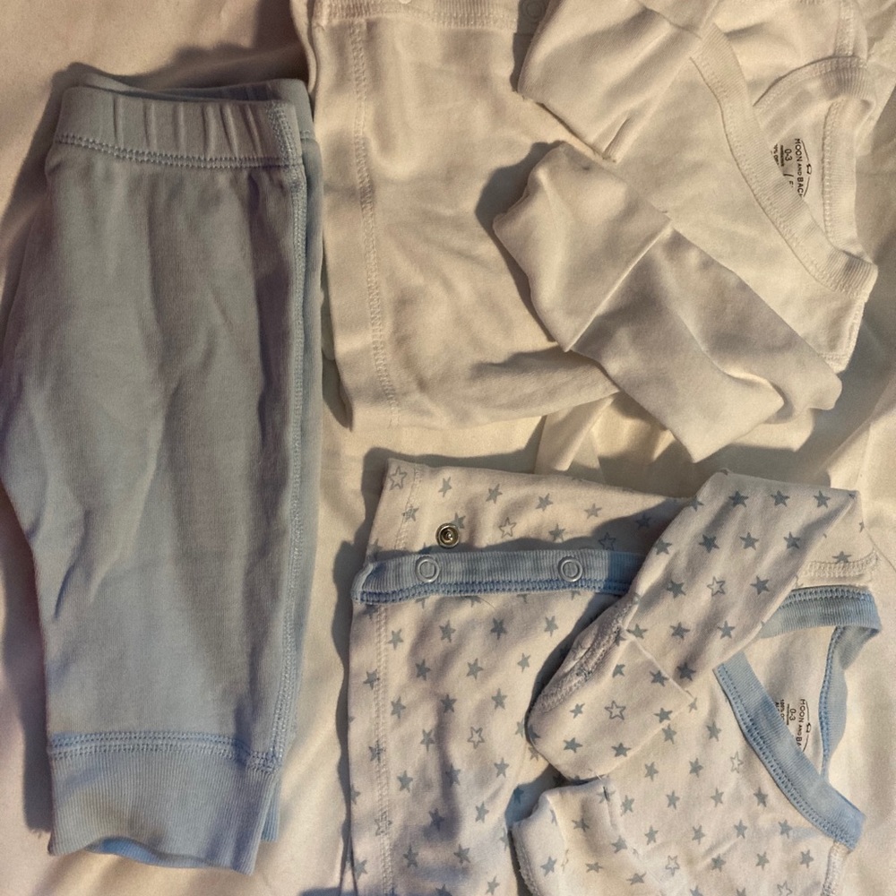 Bundle of Moon and Back Organic Baby Clothing